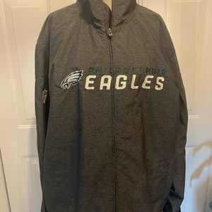 Philadelphia Eagles long sleeve jacket NFL Reebok